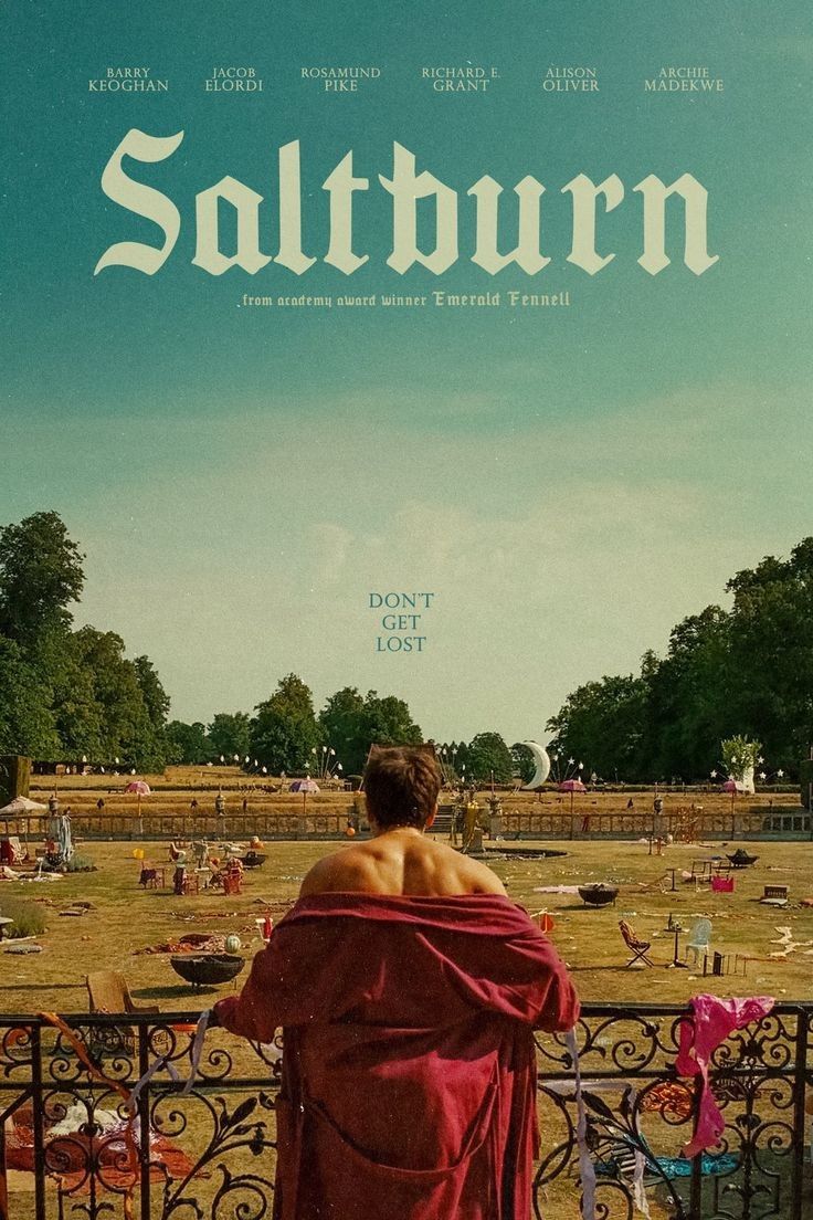 Saltburn poster